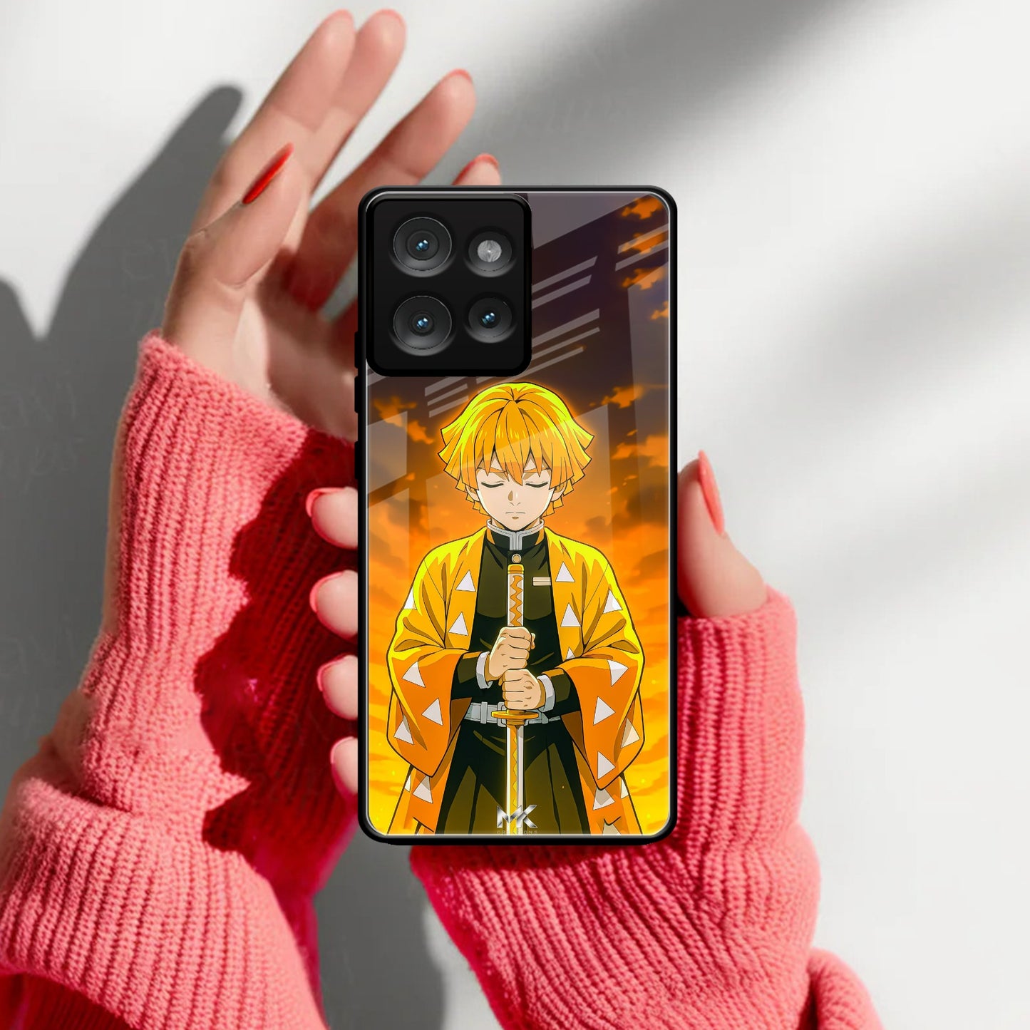 Zenitsu Glass Case Cover For Motorola