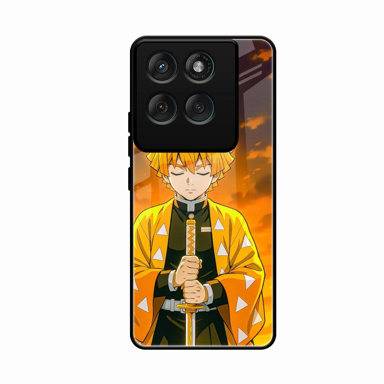 Zenitsu Glass Case Cover For Motorola Edge 60 Pro 5G