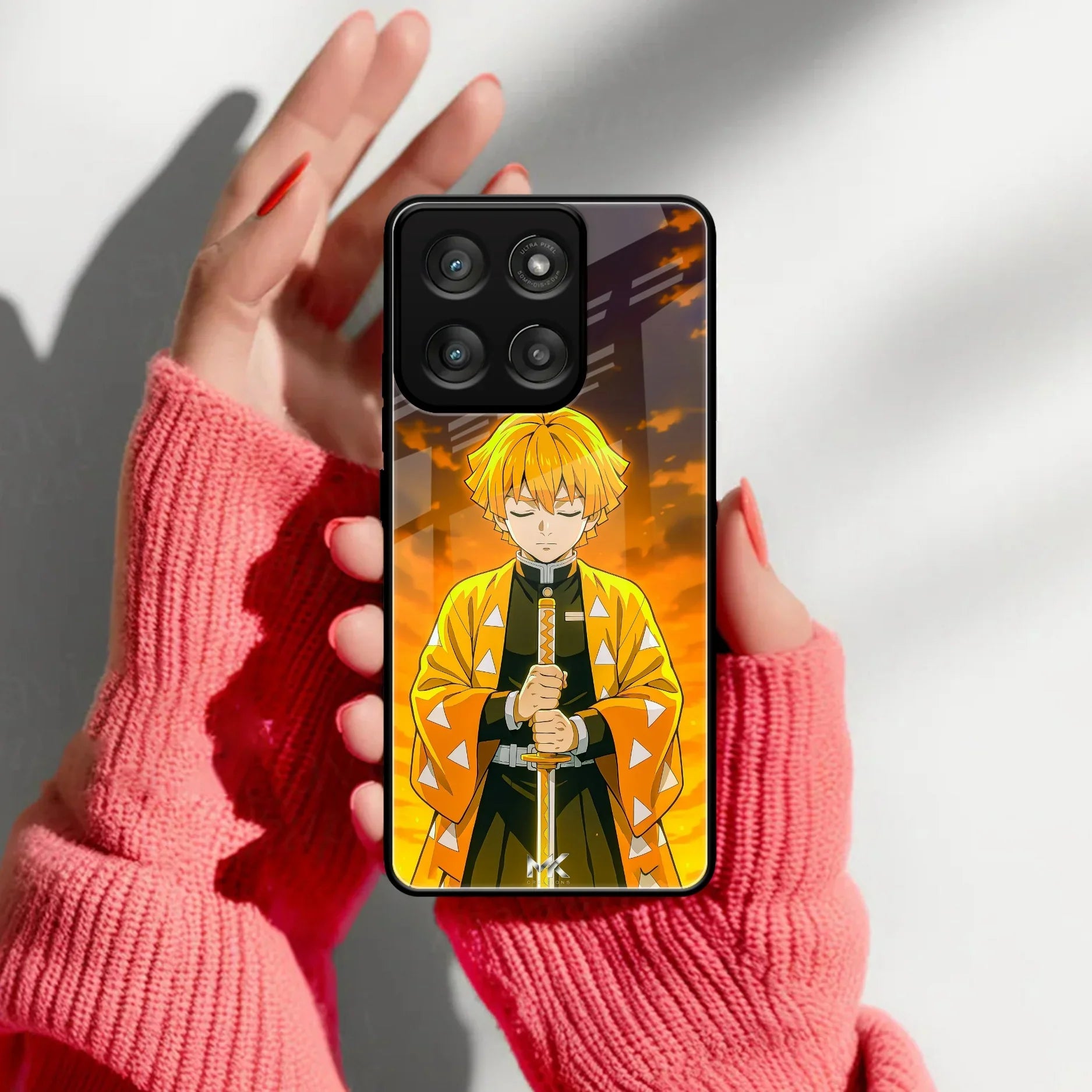 Zenitsu Glass Case Cover For Motorola - ShopOnCliQ