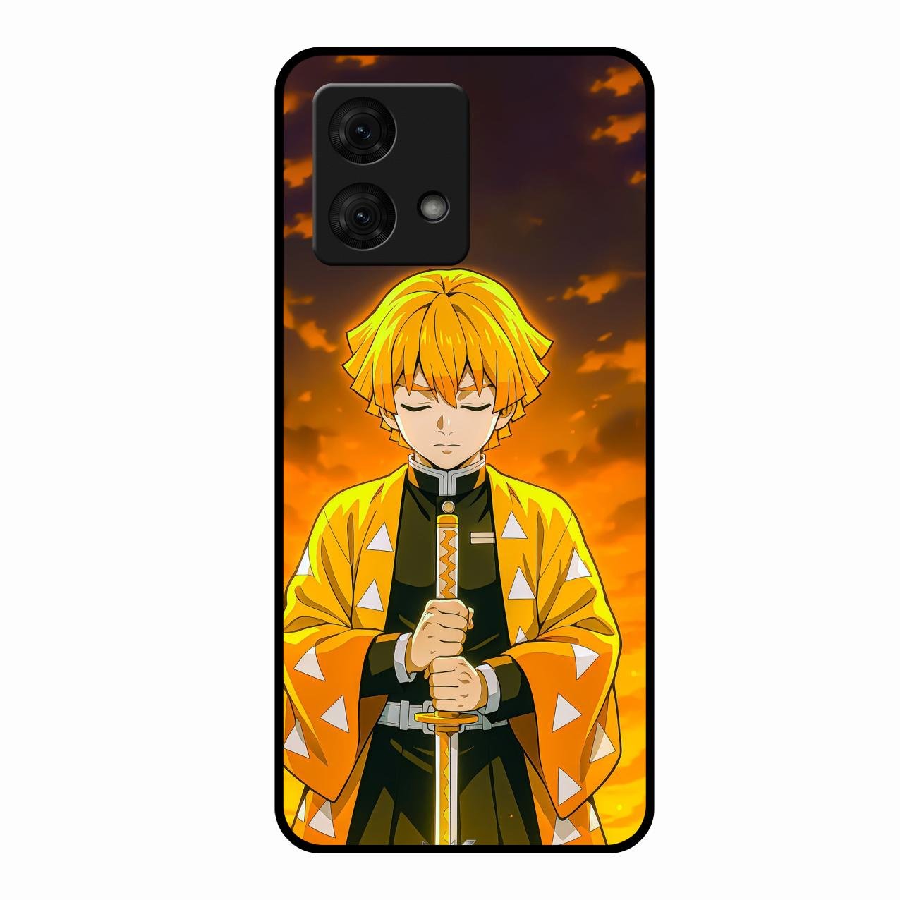 Zenitsu Glass Case Cover For Motorola g84 5G