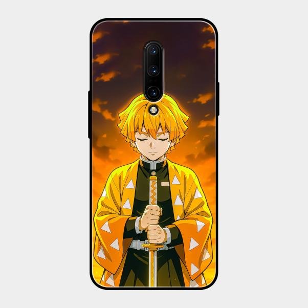 Zenitsu Glass Case Cover For Oneplus 7 Pro