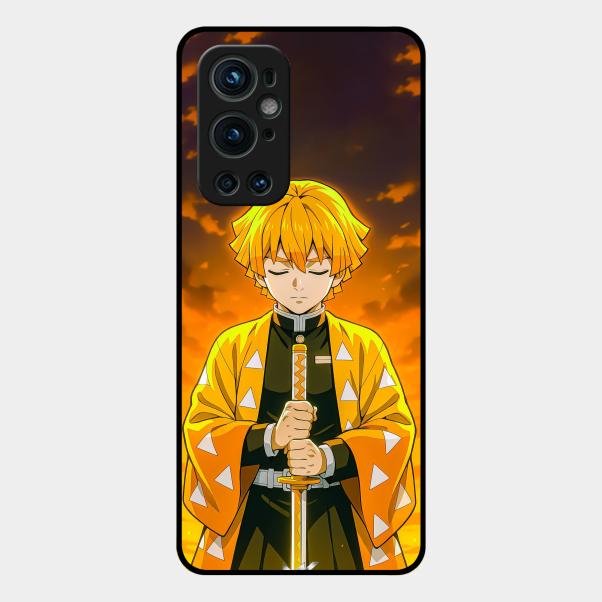Zenitsu Glass Case Cover For Oneplus 9 Pro 5G