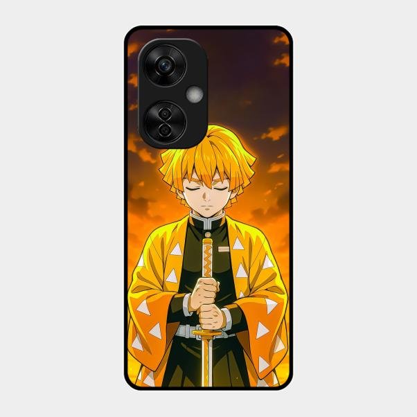 Zenitsu Glass Case Cover For Oneplus Nord Ce 3 Lite 5G