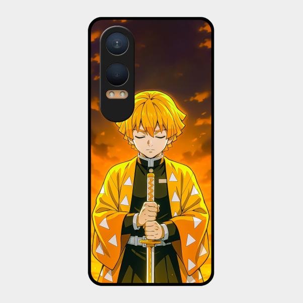 Zenitsu Glass Case Cover For Oneplus Nord Ce 4 Lite 5G