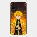 Zenitsu Glass Case Cover For Oppo A38