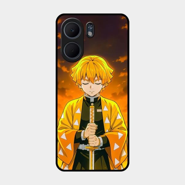 Zenitsu Glass Case Cover For Oppo A5X 5G