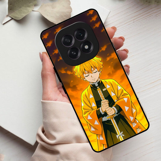 Zenitsu Glass Case Cover For Oppo