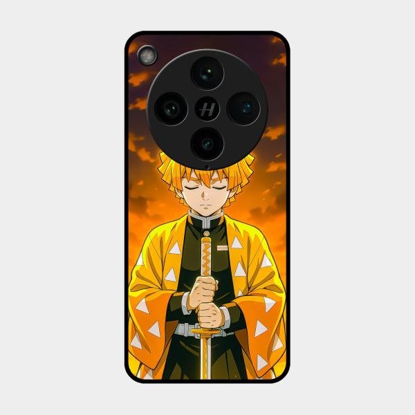 Zenitsu Glass Case Cover For Oppo Find X8 Pro 5G