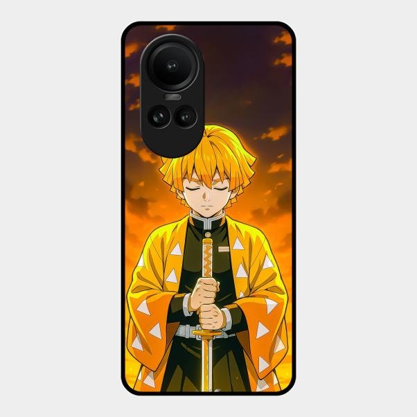Zenitsu Glass Case Cover For Oppo Reno 10 Pro 5G