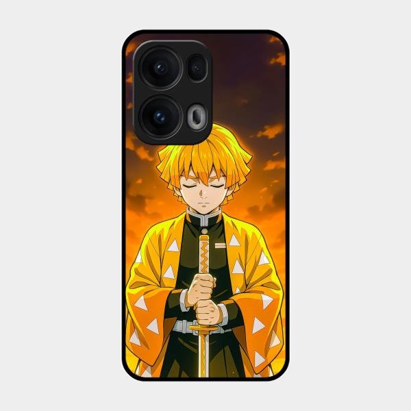 Zenitsu Glass Case Cover For Oppo Reno 13 Pro 5G