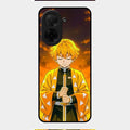 Zenitsu Glass Case Cover For Poco C71