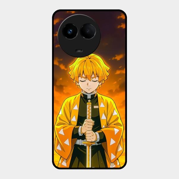 Zenitsu Glass Case Cover For Realme 11X 5G