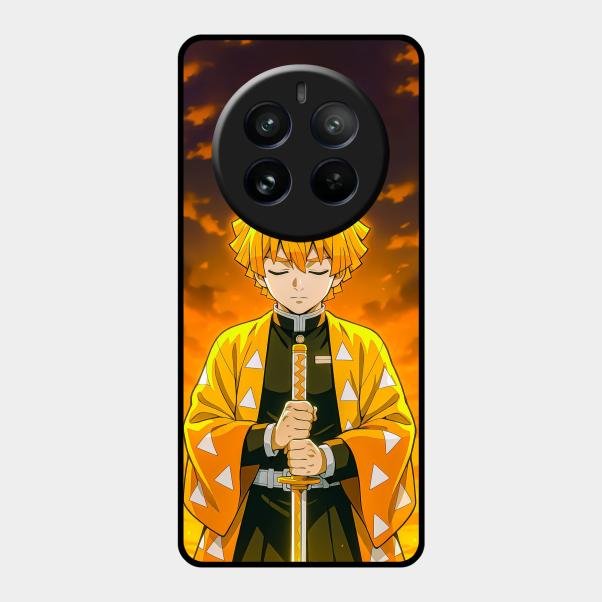 Zenitsu Glass Case Cover For Realme 12 Pro Plus 5G