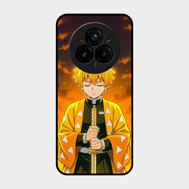 Zenitsu Glass Case Cover For Realme 14 Pro 5G