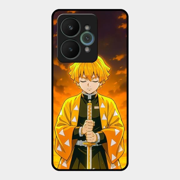 Zenitsu Glass Case Cover For Realme 15 5G
