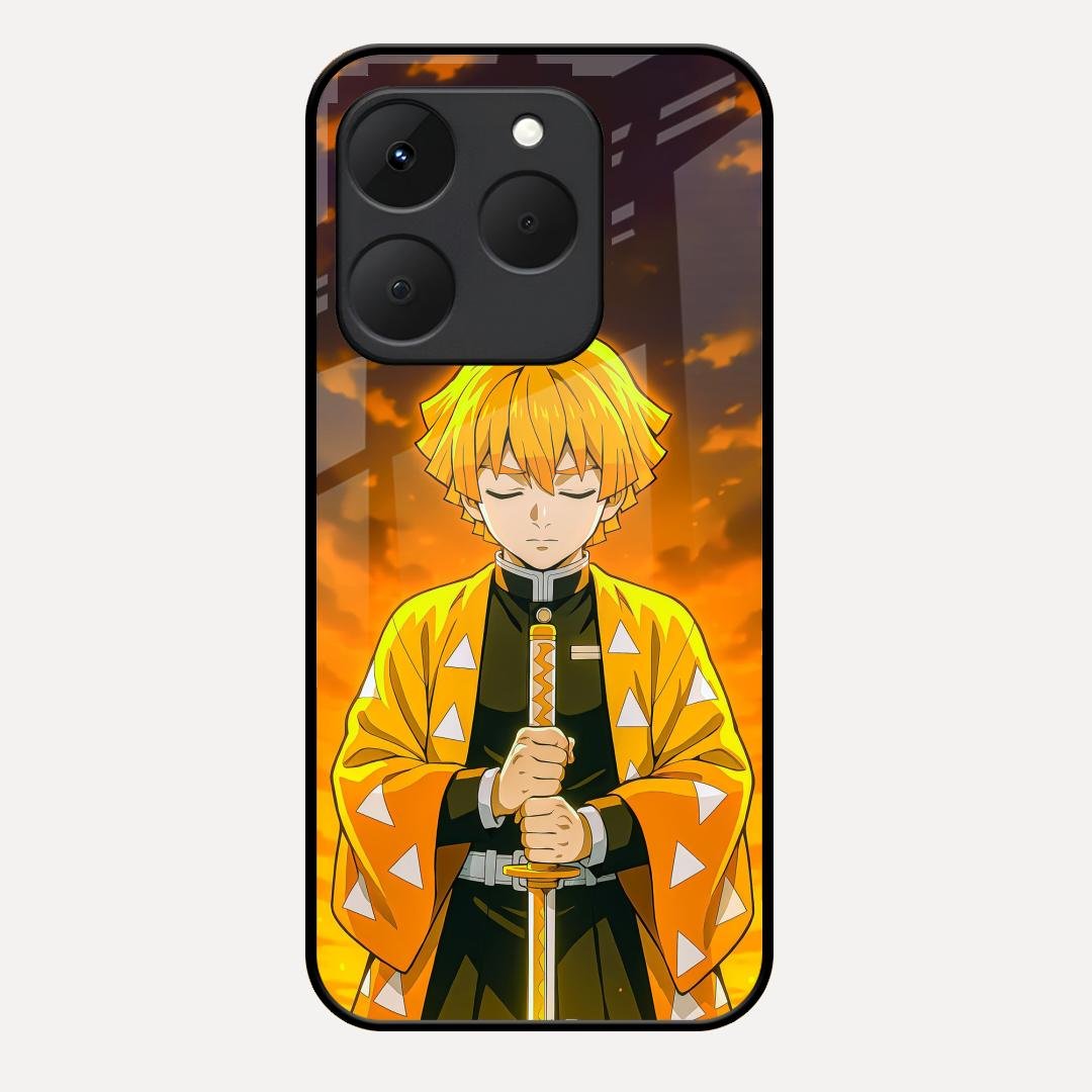 Zenitsu Glass Case Cover For Realme 15T 5G