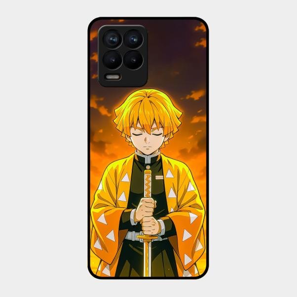 Zenitsu Glass Case Cover For Realme 8 Pro