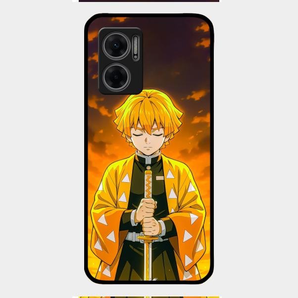 Zenitsu Glass Case Cover For Redmi 11 Prime 5G