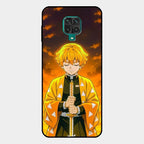 Zenitsu Glass Case Cover For Redmi Note 10 Lite