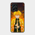 Zenitsu Glass Case Cover For Redmi Note 12 4G