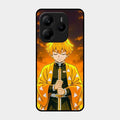 Zenitsu Glass Case Cover For Redmi Note 14 5G