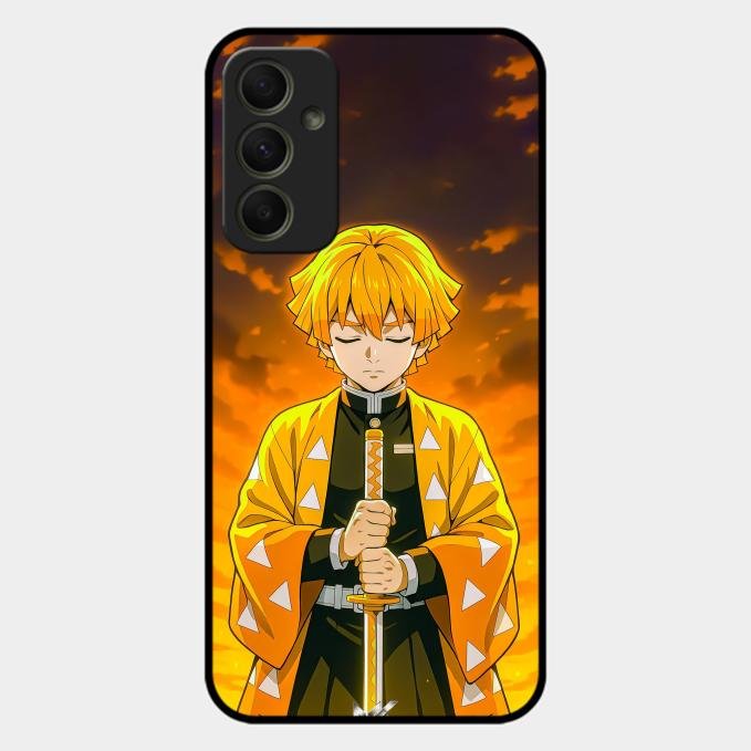 Zenitsu Glass Case Cover For Samsung Galaxy A34 5G