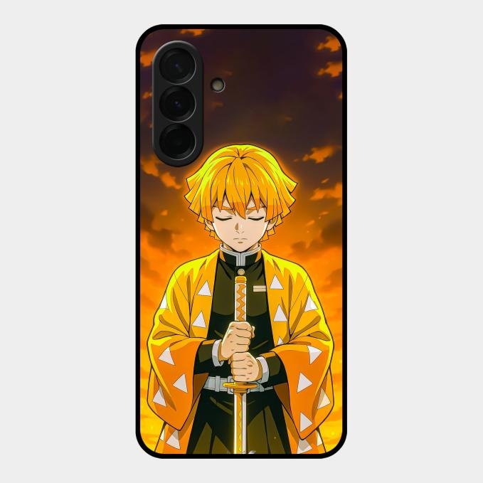 Zenitsu Glass Case Cover For Samsung Galaxy A36 5G