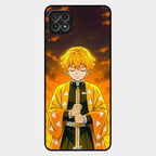 Zenitsu Glass Case Cover For Samsung Galaxy F42 5G