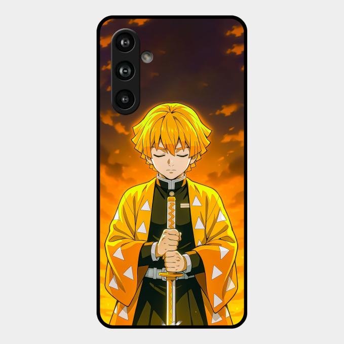 Zenitsu Glass Case Cover For Samsung Galaxy F54 5G