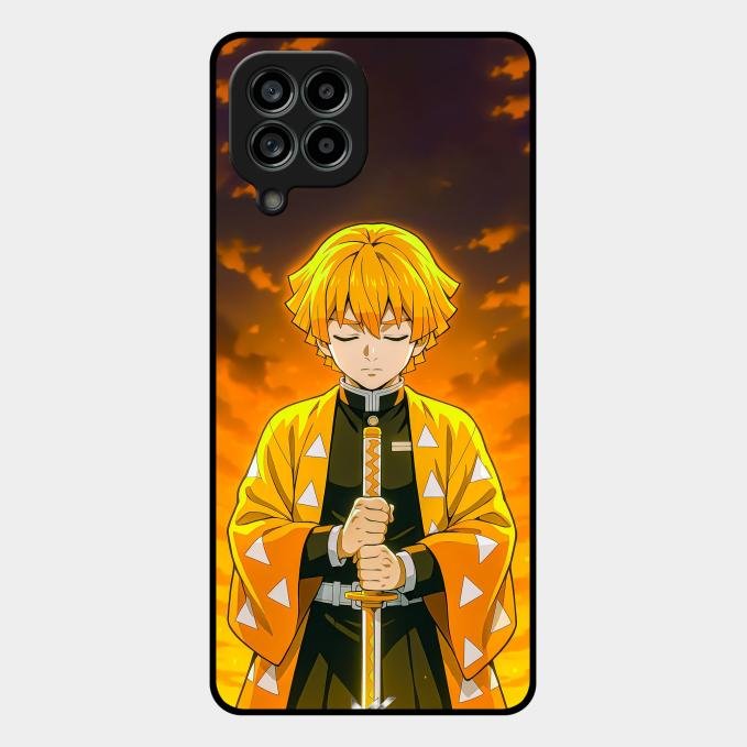 Zenitsu Glass Case Cover For Samsung Galaxy M53 5G