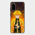 Zenitsu Glass Case Cover For Samsung Galaxy S20