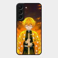 Zenitsu Glass Case Cover For Samsung Galaxy S22 5G