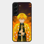 Zenitsu Glass Case Cover For Samsung Galaxy S22 Plus 5G