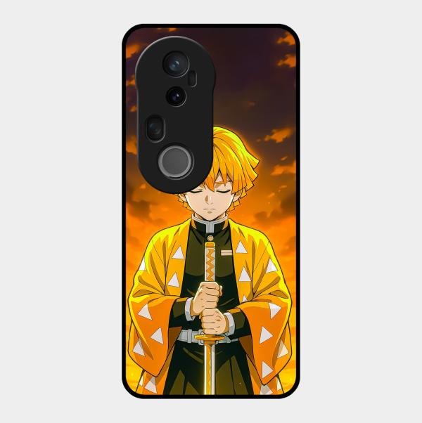 Zenitsu Glass Case Cover For Vivo T4 Ultra 5G