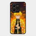 Zenitsu Glass Case Cover For Vivo V25 5G