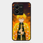 Zenitsu Glass Case Cover For Vivo V25 5G
