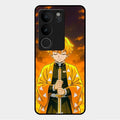 Zenitsu Glass Case Cover For Vivo V29 5G