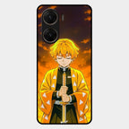 Zenitsu Glass Case Cover For Vivo V29E 5G
