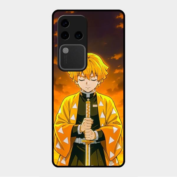 Zenitsu Glass Case Cover For Vivo V30 Pro 5G