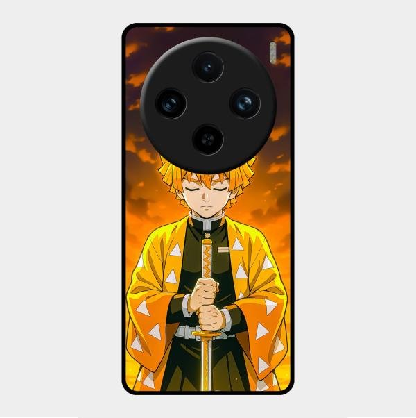 Zenitsu Glass Case Cover For Vivo X100 Pro 5G