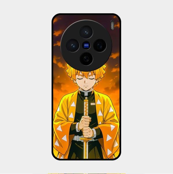 Zenitsu Glass Case Cover For Vivo X200 5G
