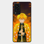 Zenitsu Glass Case Cover For Vivo X60 Pro 5G
