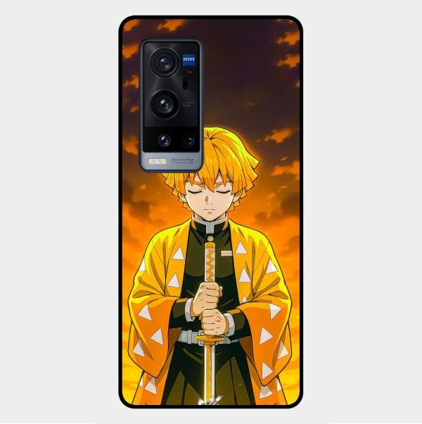 Zenitsu Glass Case Cover For Vivo X60 Pro Plus 5G
