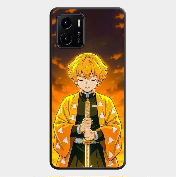 Zenitsu Glass Case Cover For Vivo Y01