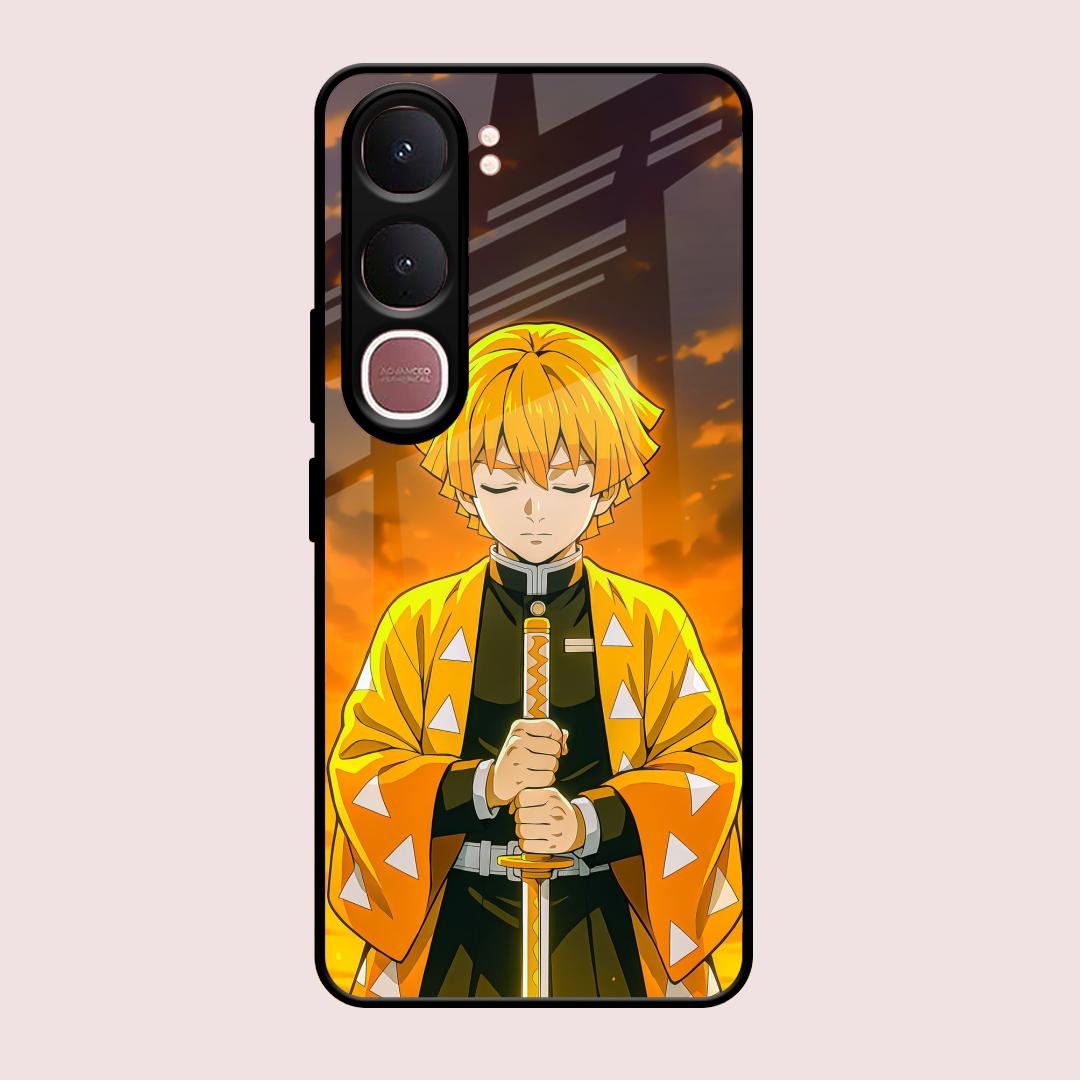 Zenitsu Glass Case Cover For Vivo Y31 5G