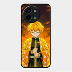 Zenitsu Glass Case Cover For Vivo Y58 5G