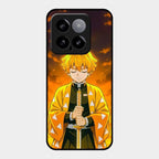 Zenitsu Glass Case Cover For Xiaomi 14 5G