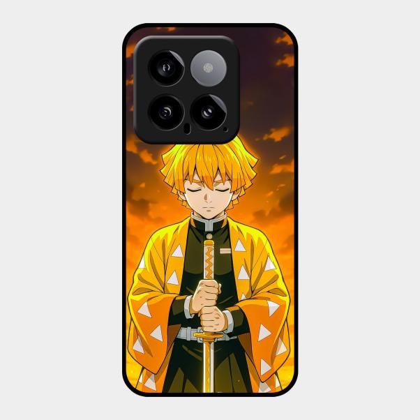 Zenitsu Glass Case Cover For Xiaomi 14 5G