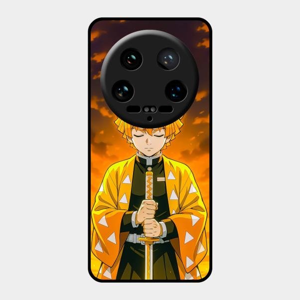 Zenitsu Glass Case Cover For Xiaomi 14 Ultra