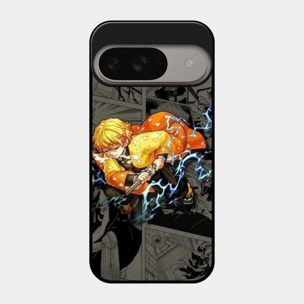 Zenitsu Manga Glass Case Cover For Google Pixel 9 5G